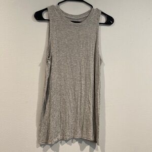 Rosie Harlow Light Gray Tank Top - Soft - Size Medium